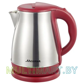 Электрочайник Аксинья КС-1050 (бордовый)